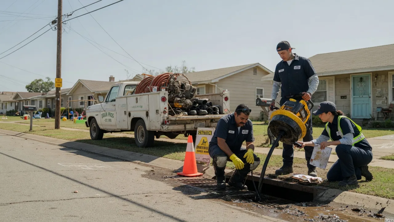 Drain Cleaning in Vancourt, TX near me